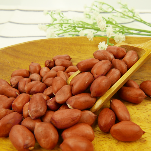 fresh, high-quality organic peanuts